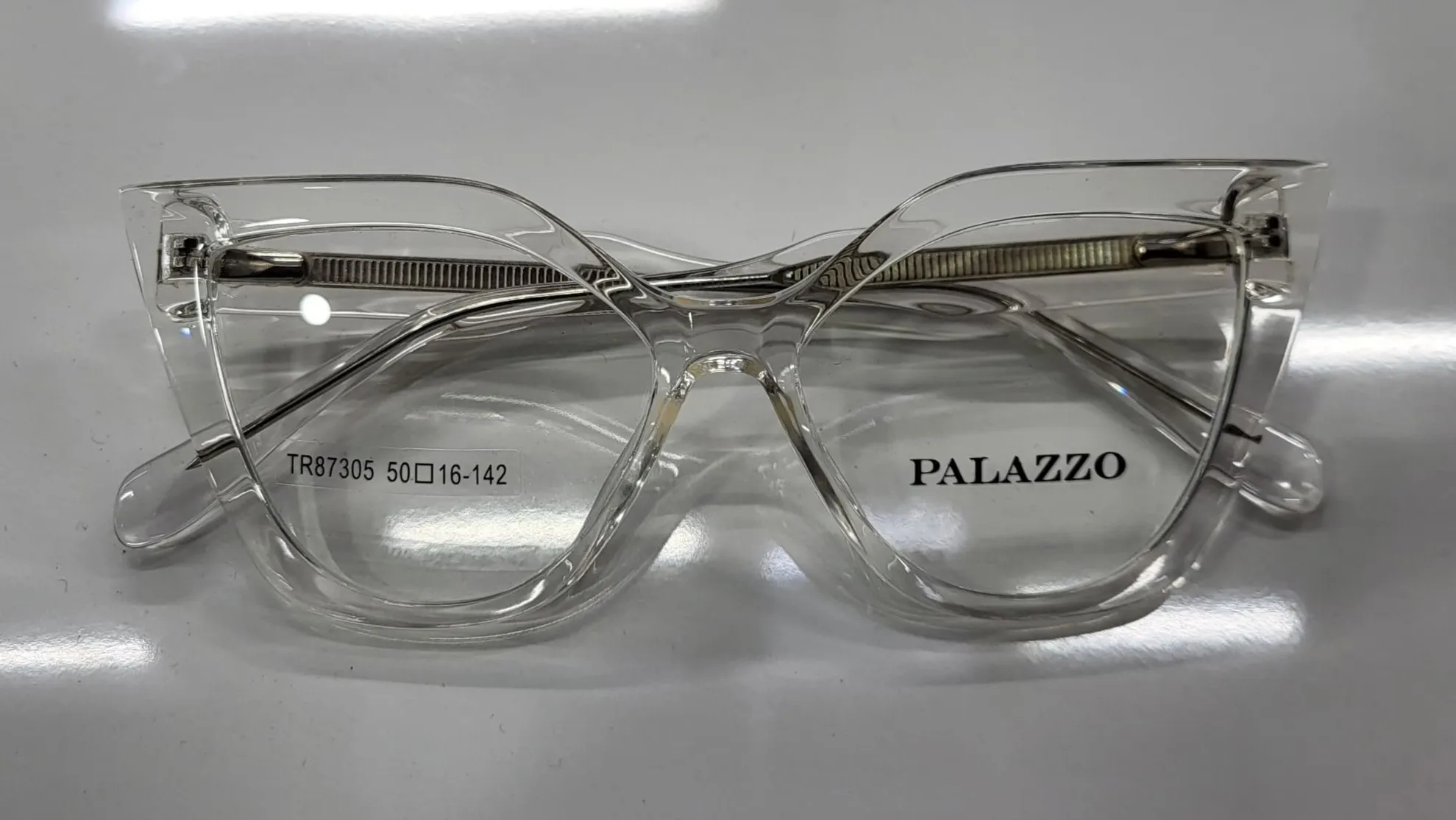 Montura PALAZZO Cat-Eye Transparente