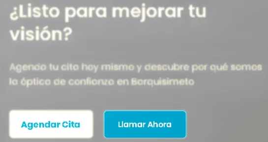 Sección final de llamada a la acción